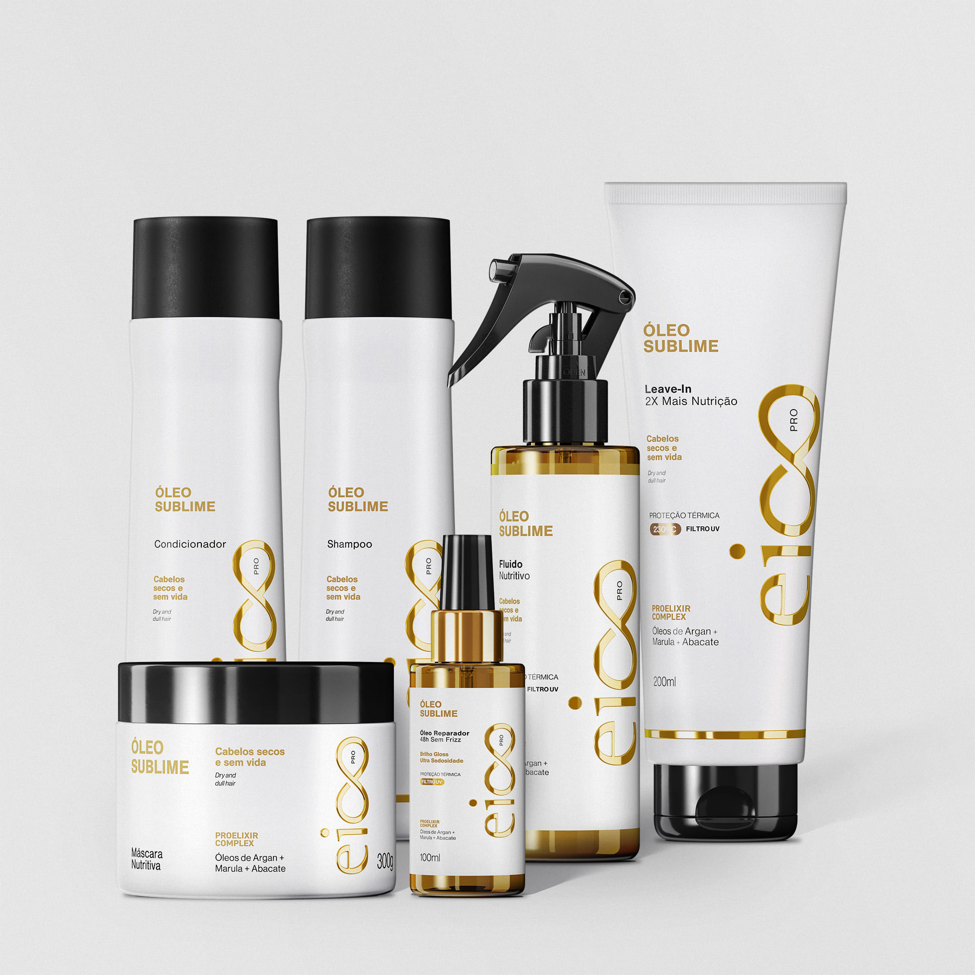 Kit Eico PRO Óleo Sublime - Full ( 6 produtos)