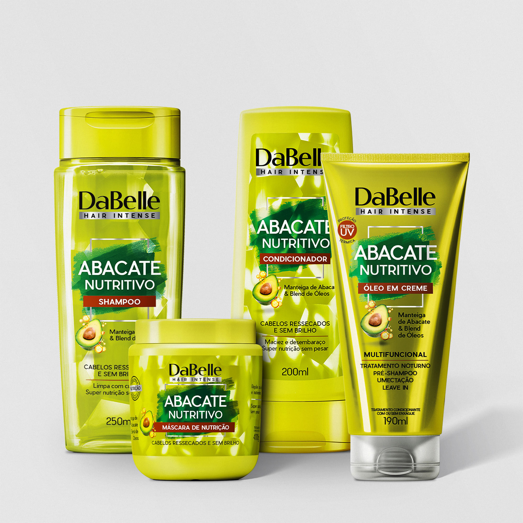 Kits-abacate-nutritivo-DaBelle---Hidratacao-e-Nutricao-4-Produtos