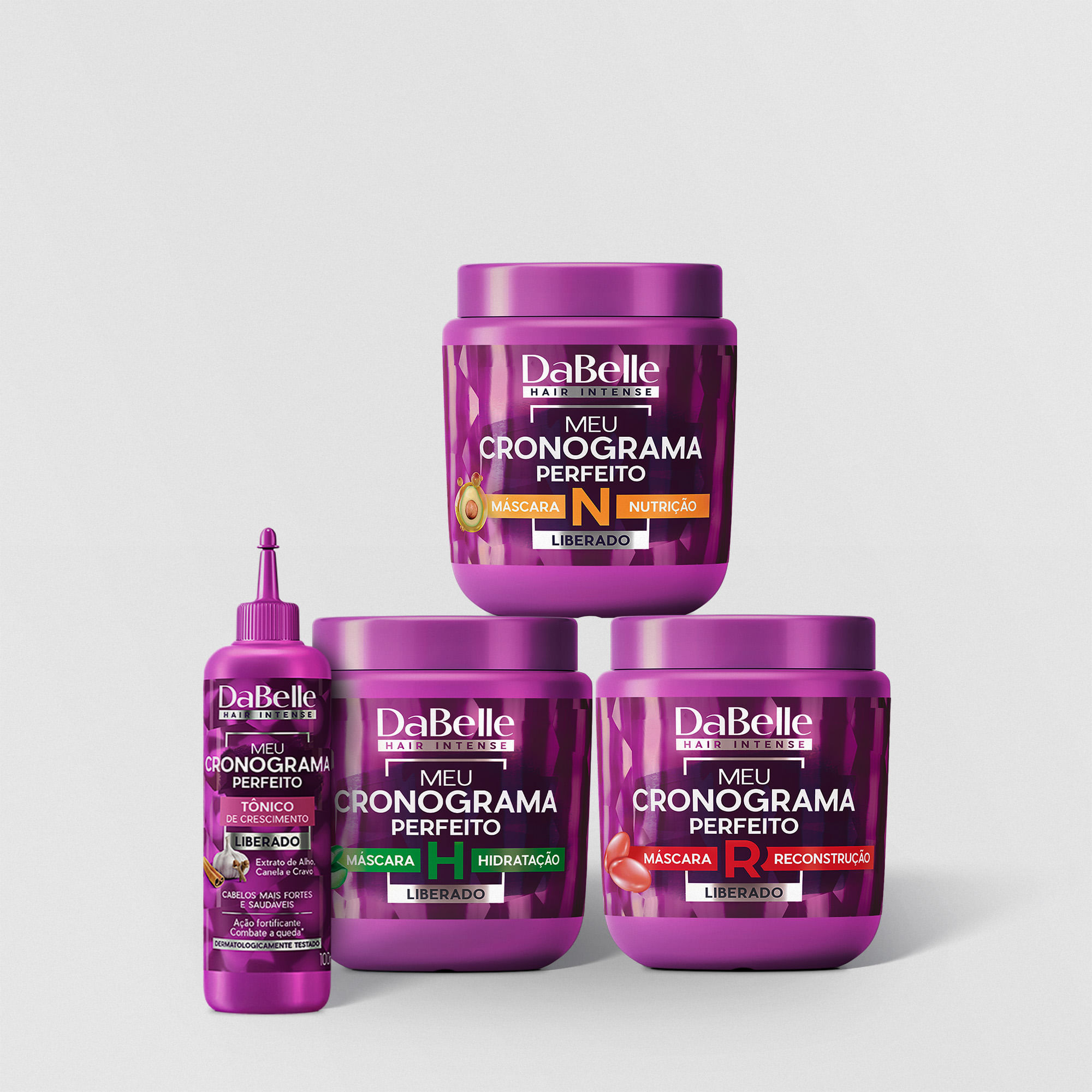 Kits-abacate-nutritivo-DaBelle---Fortificante-4-Produtos