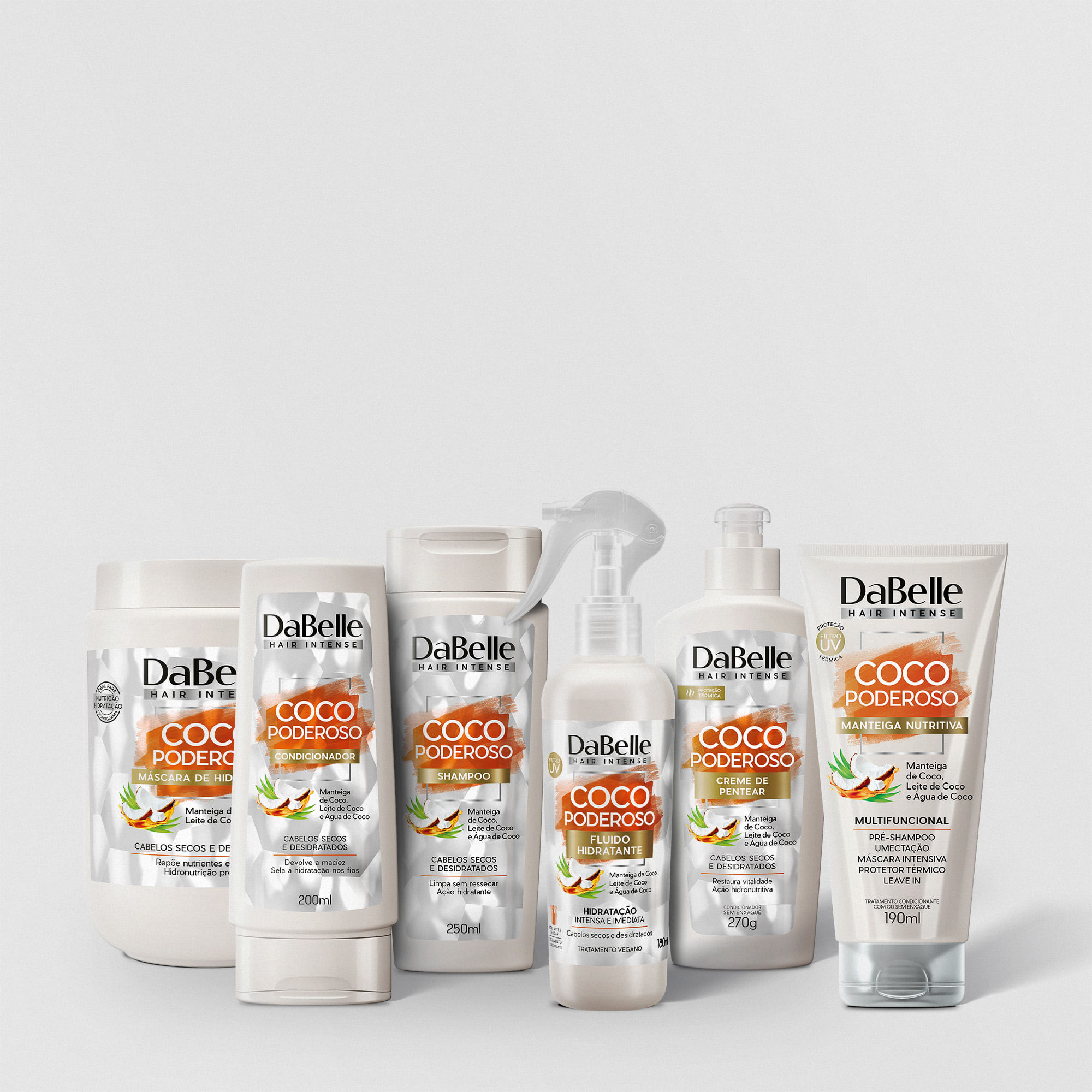 Kits-coco-poderoso-DaBelle---800g-Completo-6-Produtos