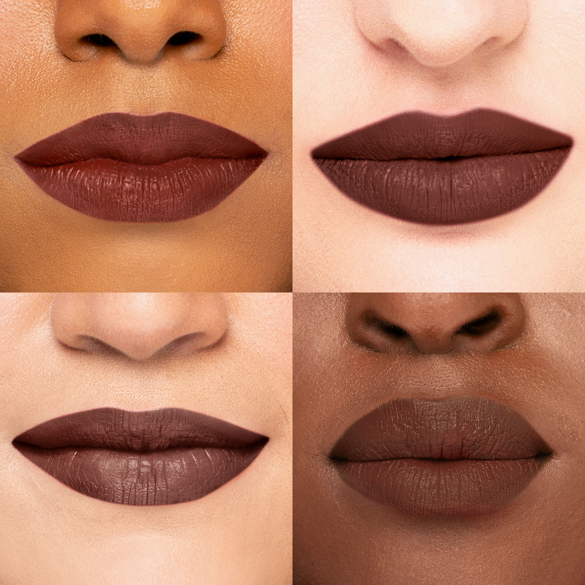 Batom L&iacute;quido Matte Mix Bif&aacute;sico Nude Chocolate | 5% OFF no PIX!